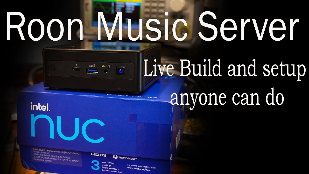 Roon Music Server build and setup of Rock for a great Roon core on