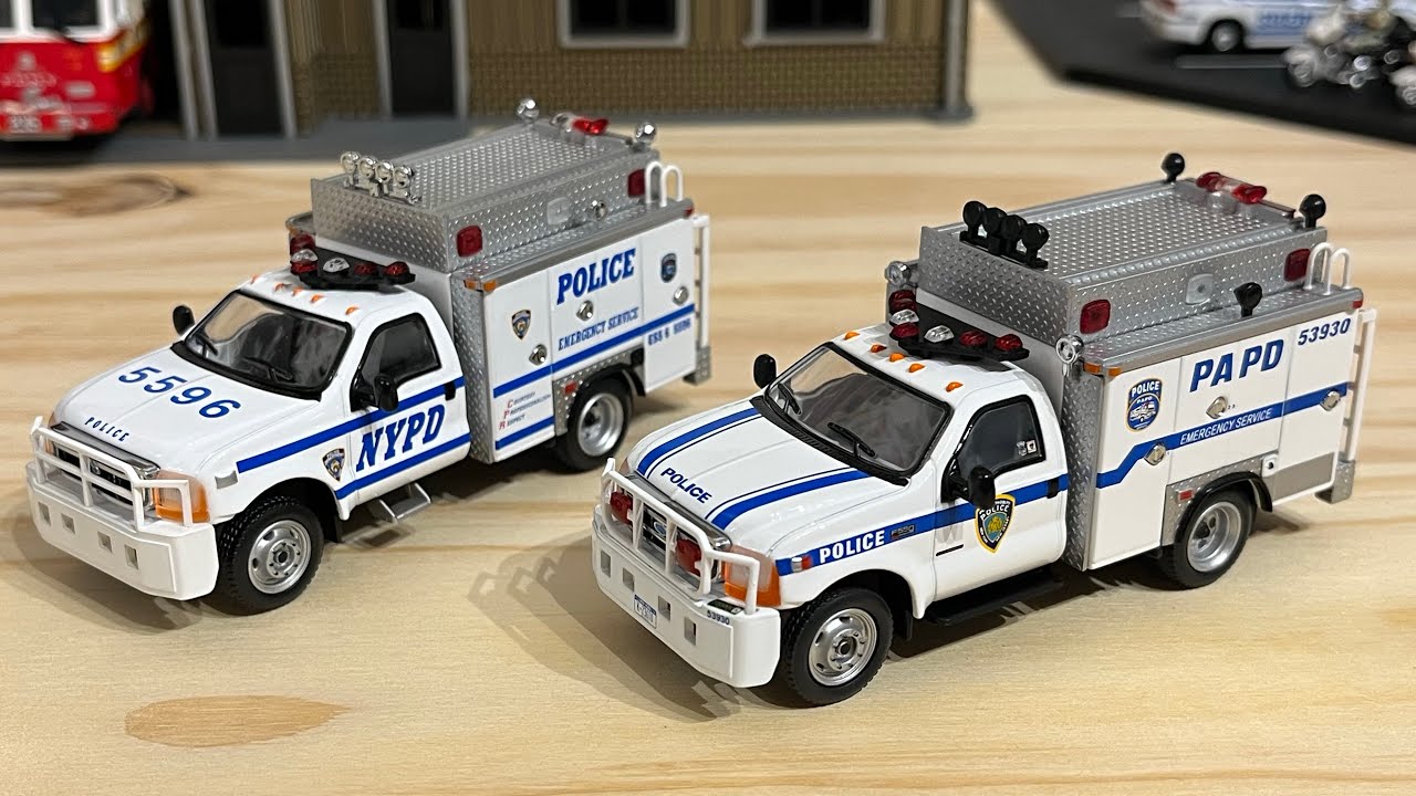 CODE3 NYPD ESU 1/64 絶版品 その3 激レア Code 3 Port Authority Police