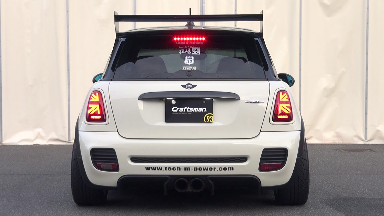 MINIミニ R56系ユニオンジャックテールランプ：レッドテール - YouTube