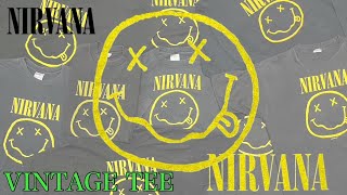 超レアNIRVANA ニルヴァーナ スマイルバンダナ1994 GIANT NIRVANA
