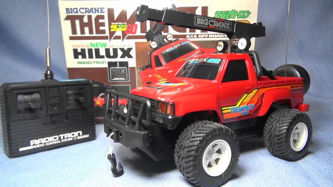 1/20 バンダイ ラジオトロン ハイラックス ビッグクレーン ザ ウインチ
