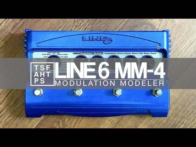 LINE6 MM4 Modulation Modeler＋エフェクターケース LINE6 MM4