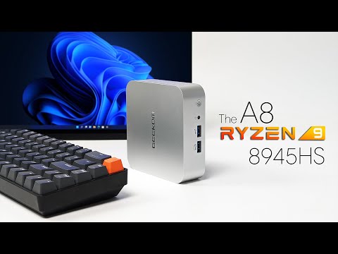 The Smallest RYZEN 9 8945HS Mini PC! The New GEEKOM A8 - YouTube