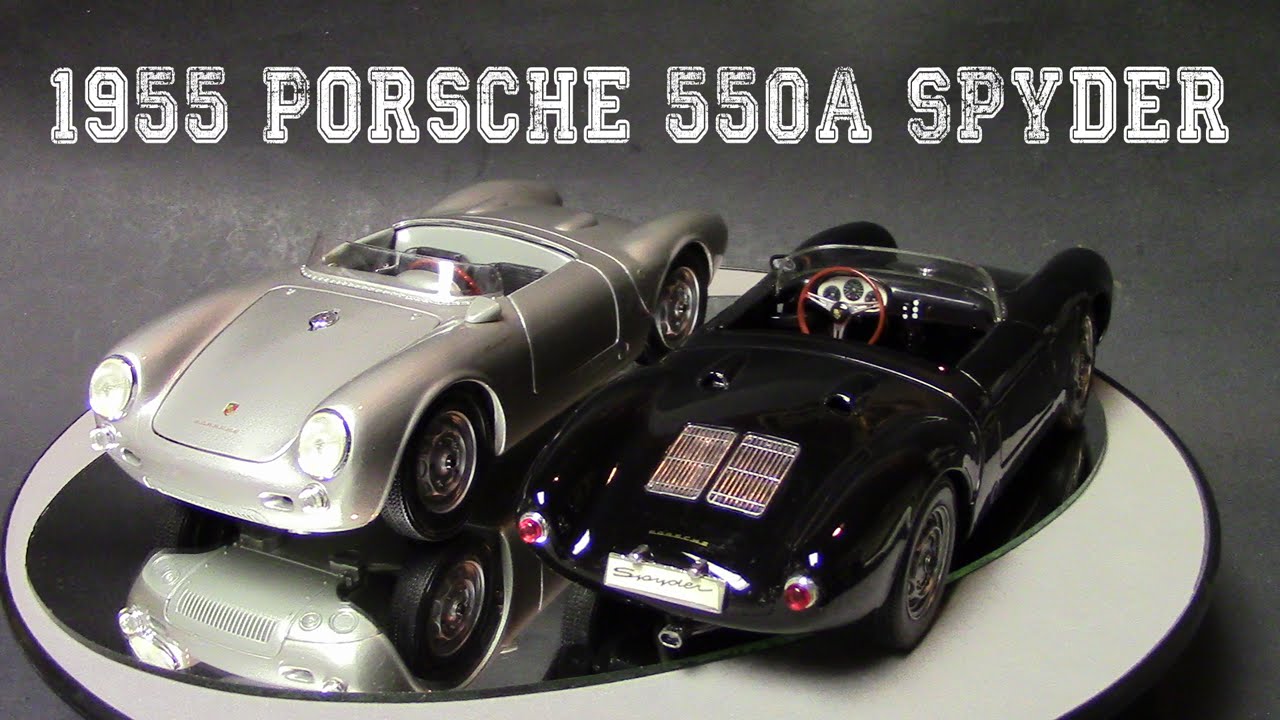 1/18 1955 Porsche 550a Spyder by Maisto, Review - YouTube