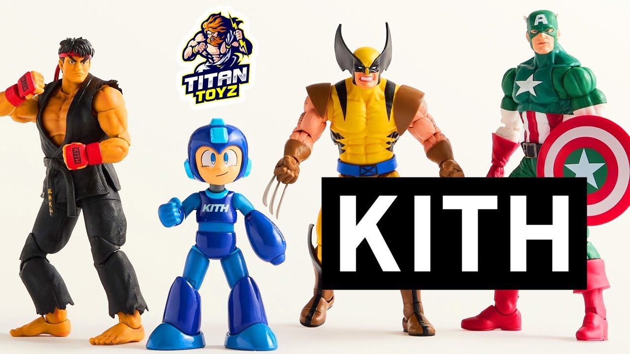 KITH マーベル カプコン フィギュア メガマン ロックマン マブカプ