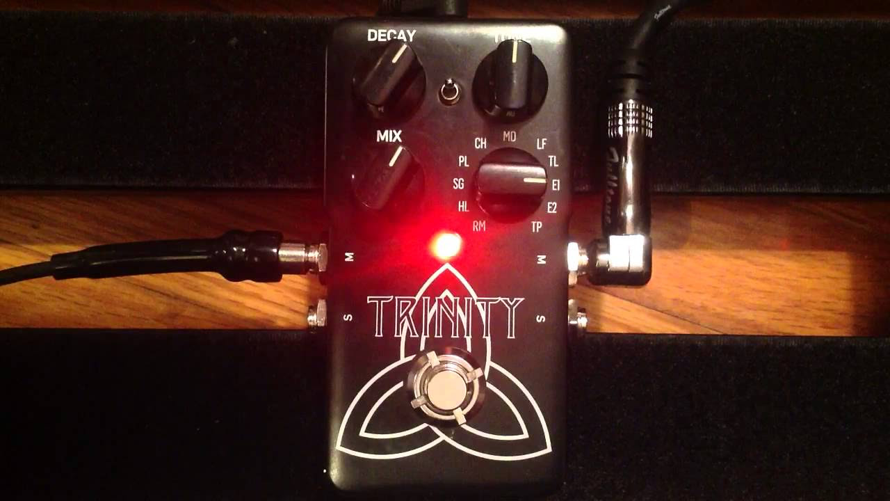 TC Electronic Trinity Reverb (Hall of fame) - YouTube