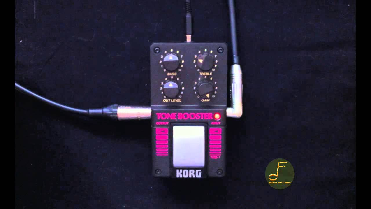 The Japanese Pedal Show : Korg TNB 1 Tone Booster - YouTube