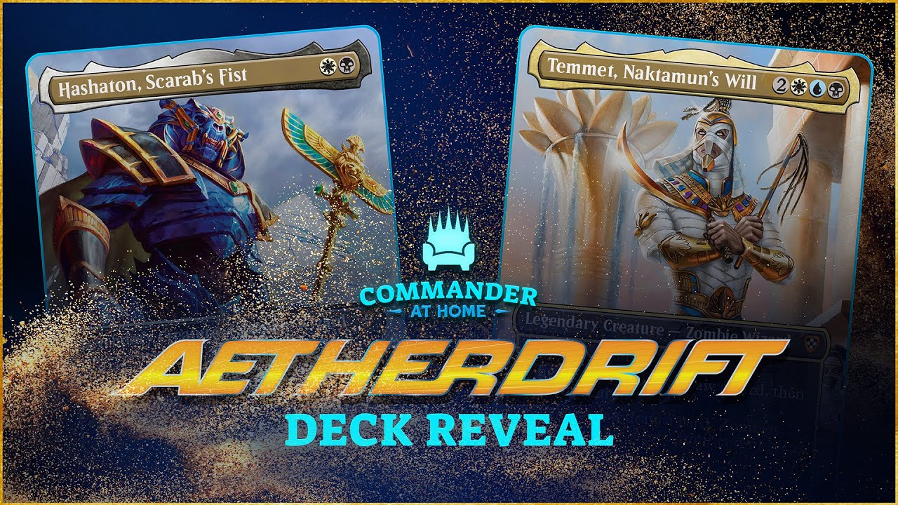 Aetherdrift Commander Deck Reveal - ETERNAL MIGHT! - YouTube