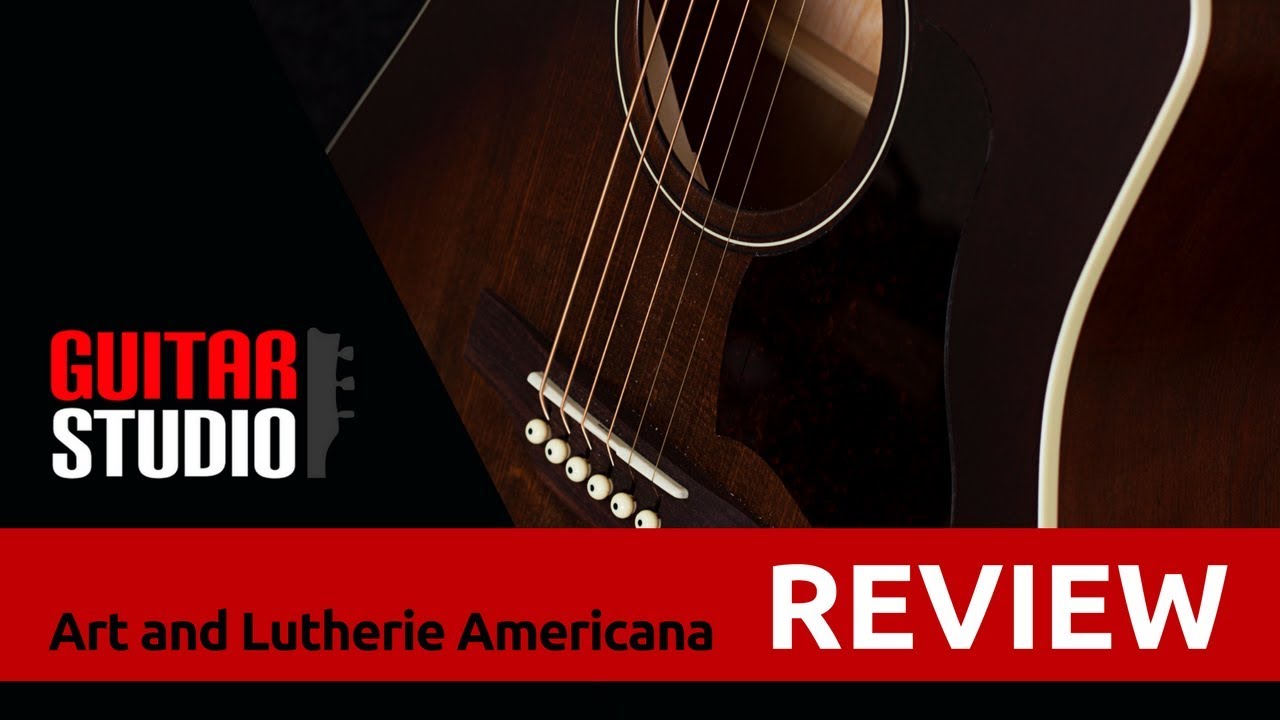 Art and Lutherie Folk Cedar - YouTube