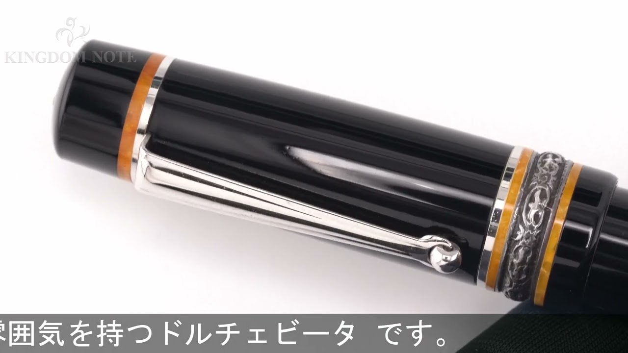 箱保証書付】美品 デルタ ドルチェビータ 万年筆18K M ミディアム 初期