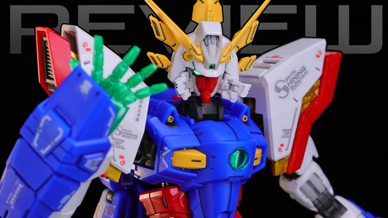 REAL GRADE IS BACK!!! | RG Shining Gundam Review - YouTube