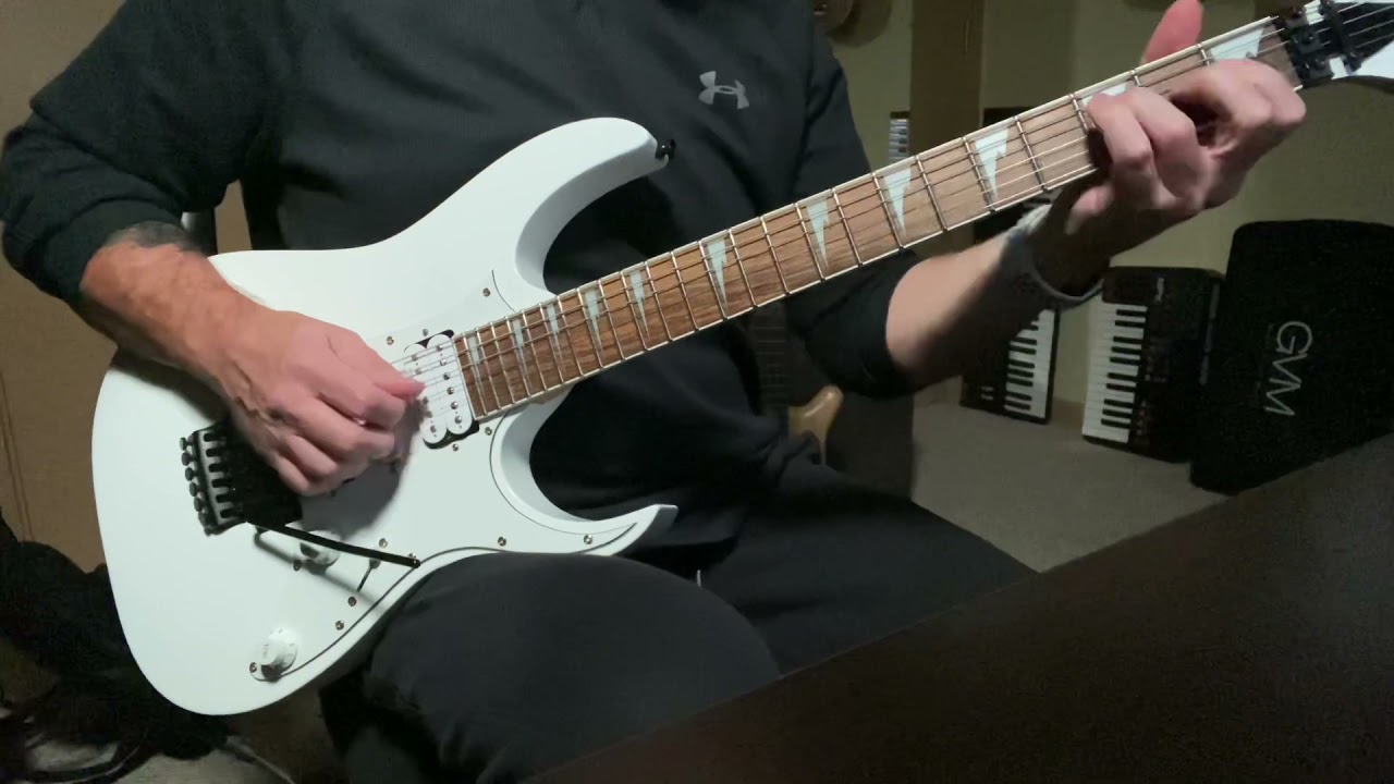 Ibanez RG-350DX upgraded HSH Seymour Duncan Pickups - YouTube
