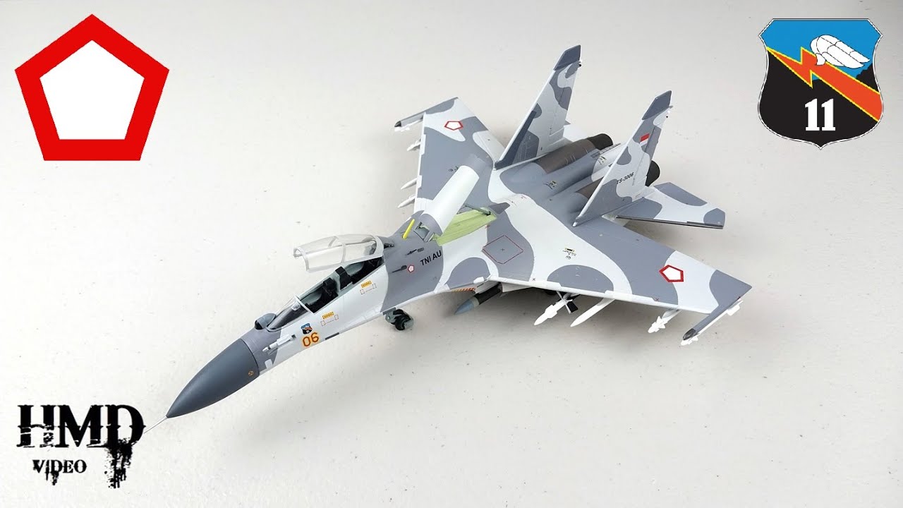 Sukhoi Su-30MK Flanker Indonesian Air Force, TNI-AU, 11th Sqn, JC