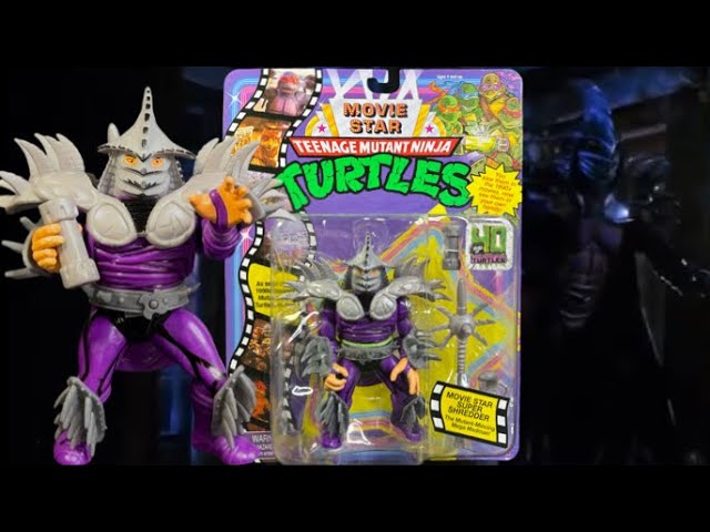 Classic Super Shredder Movie Star TMNT Quick Unboxing Review - YouTube