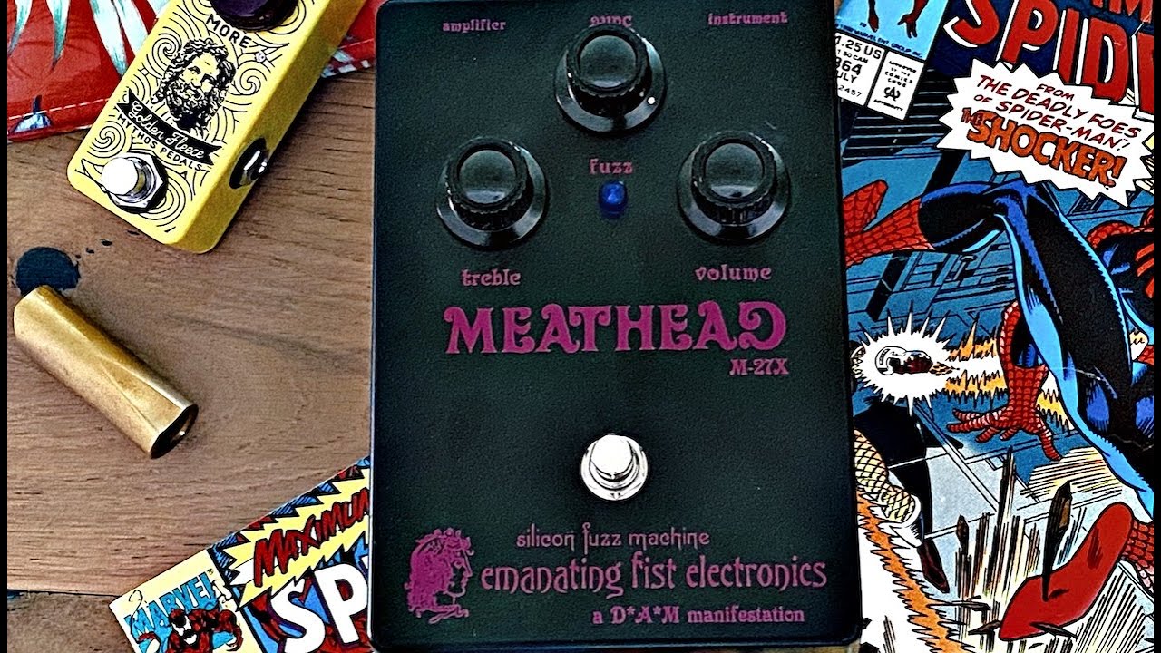 DAM Meathead クローン DAM Meathead クローン。最初のペダル、音が