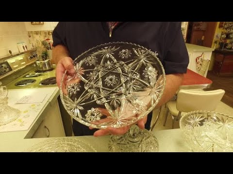 Vintage Housewares: Anchor Hocking Early American Prescut - YouTube