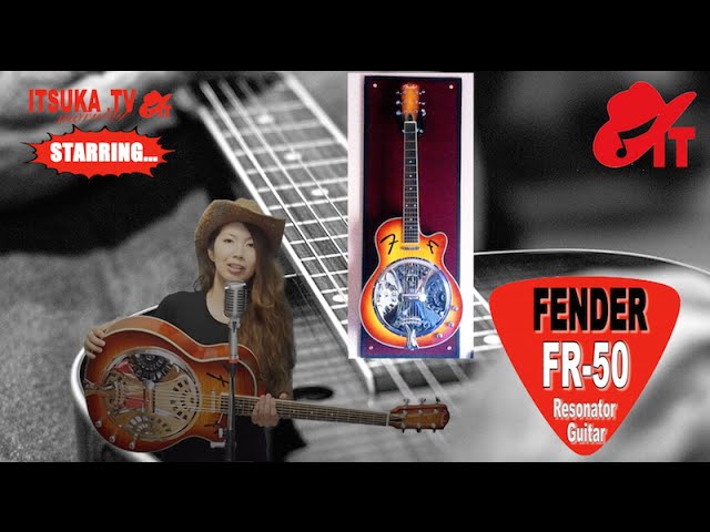 Fender FR-50 Resonator Guitar Review / フェンダー レゾネーター