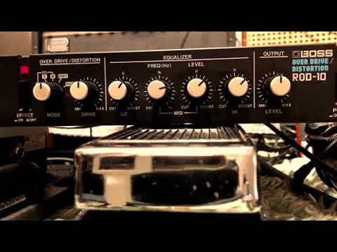 BOSS ROD-10 Overdrive/Distortion」多彩な歪みサウンドが作れるハーフ