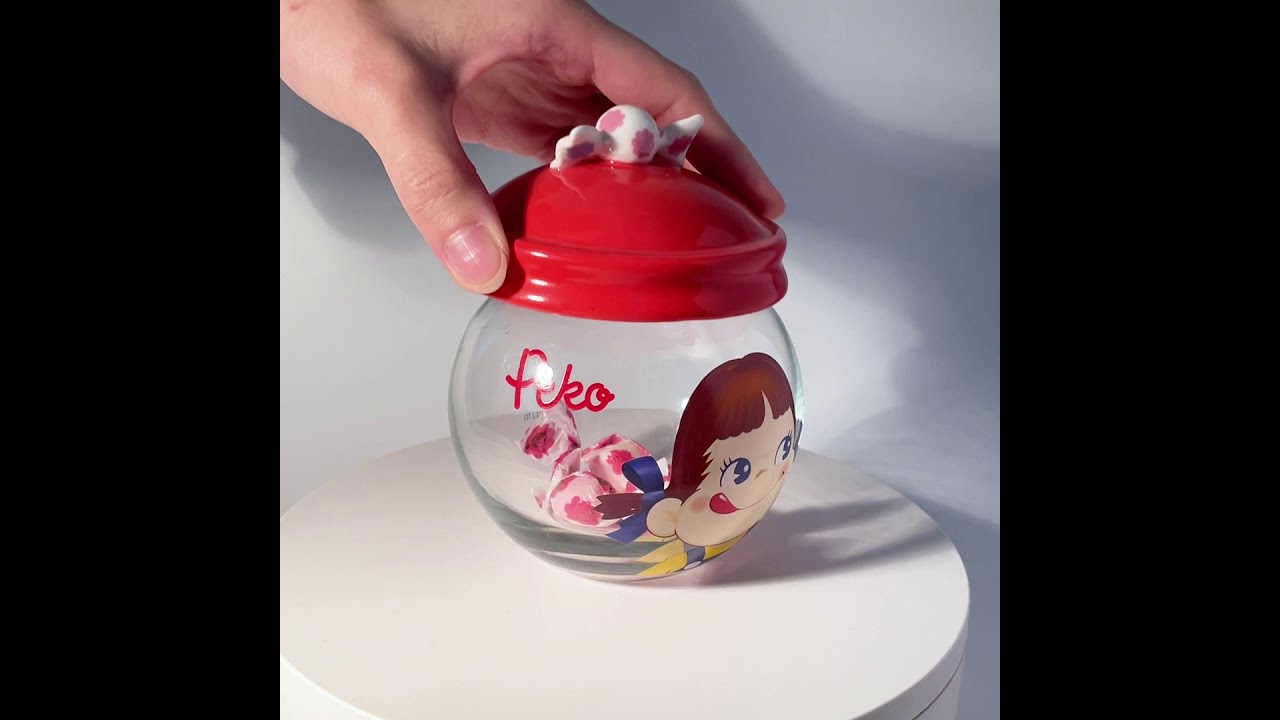 匿名配送 当選品ペコちゃん キャンディポット未使用 不二家ぺこちゃん