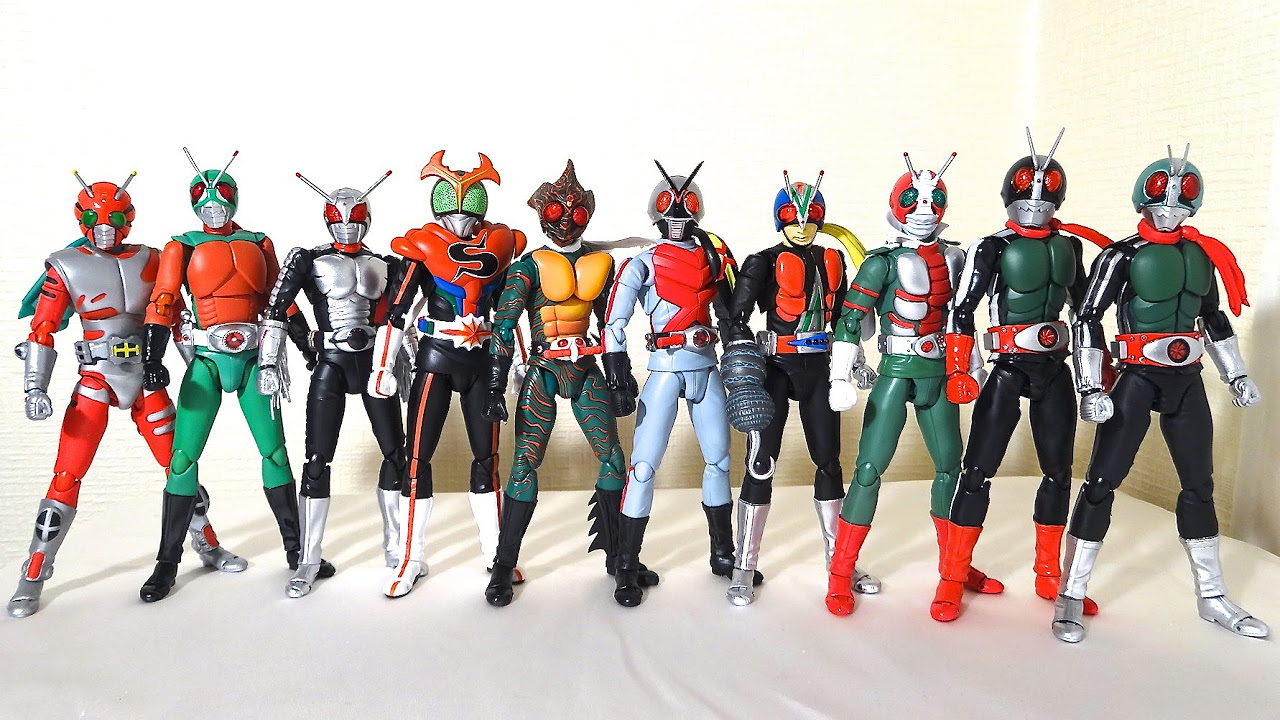 ついに集結!! フィギュアーツ 昭和10人仮面ライダー!! 10Raiders!!Sake