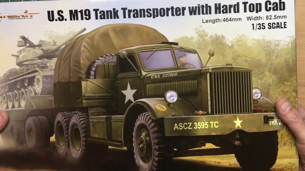 Merit/I Love Kit 1/35 M19 Tank Transporter review - YouTube