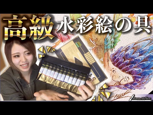 12色6,000円!?】高い水彩を徹底レビューしてみた！【結論：そりゃ最高