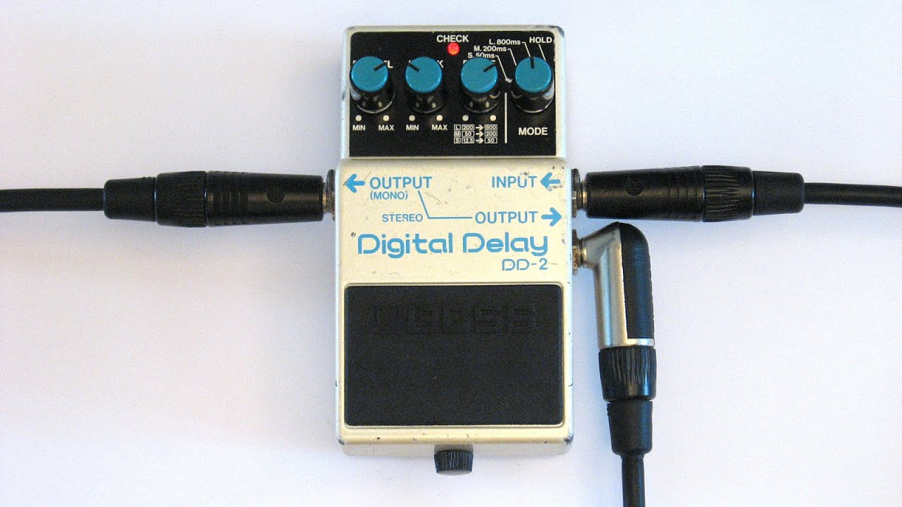 BOSS DD-3 初期型 DD-2 The first digital delay is just right [Boss