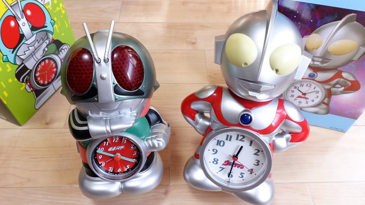 ✨激レア✨ ❣️状態良好❣️ 仮面ライダー 1号 目覚まし時計 1万