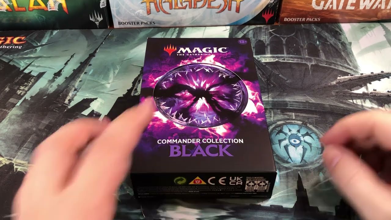 Commander Collection Black Full Unboxing Every Card Shown! Magic