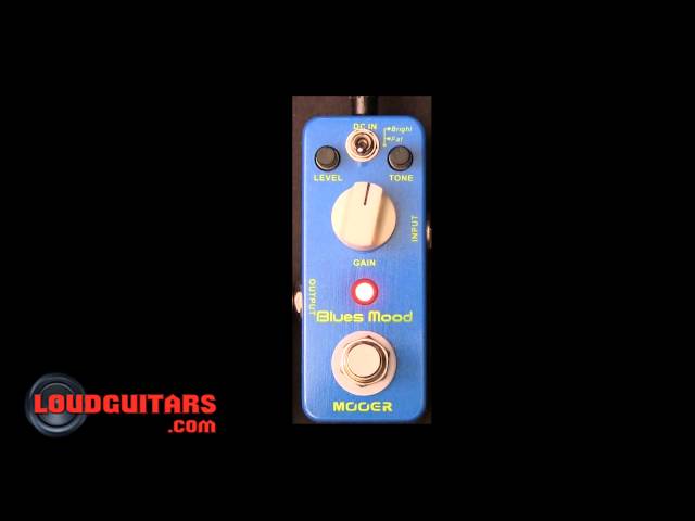 Blues Mood-Overdrive-Mooer Audio-Demo - YouTube