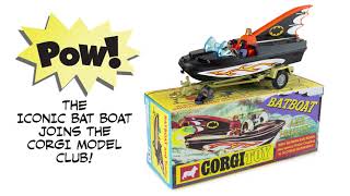 Corgi Model Club's Exclusive Reissue of Corgi Toy's 107 Bat Boat