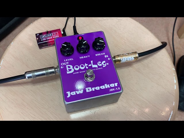 Jaw Breaker Boot-Leg エフェクター、アダプタ、シールド2本 Jaw