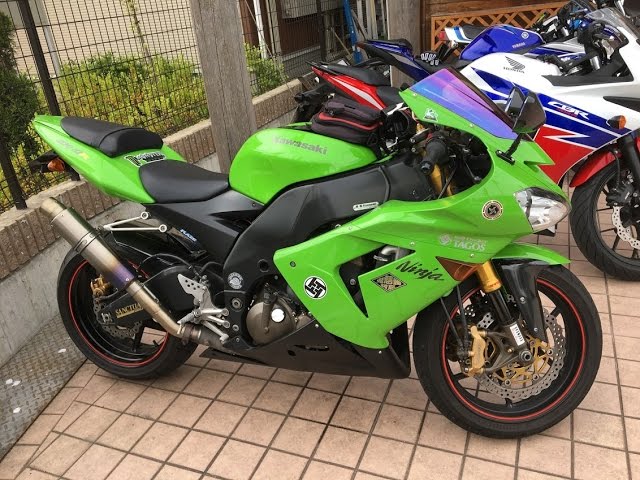 Danmotoエキゾーストサウンドを聞け 2004 カワサキ・Ninja ZX-10R 2004