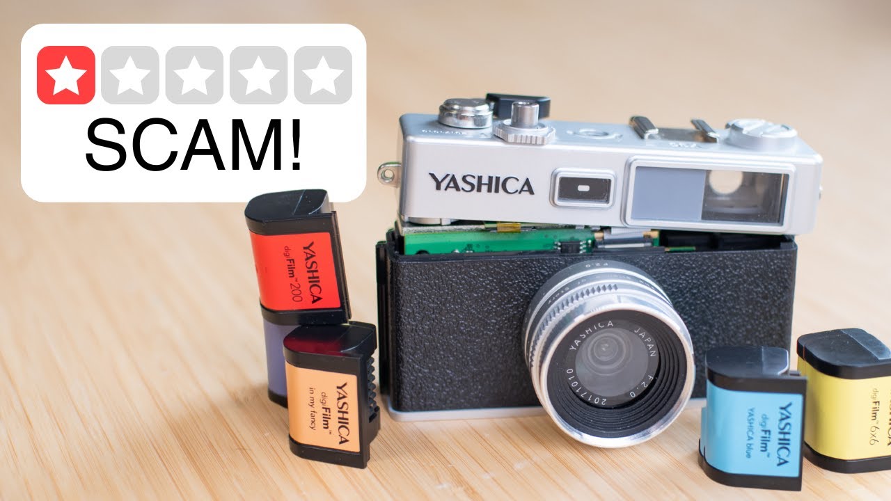 YASHICA FX-D100 デジタルカメラ Yashica FX-D 100 Review - Classic