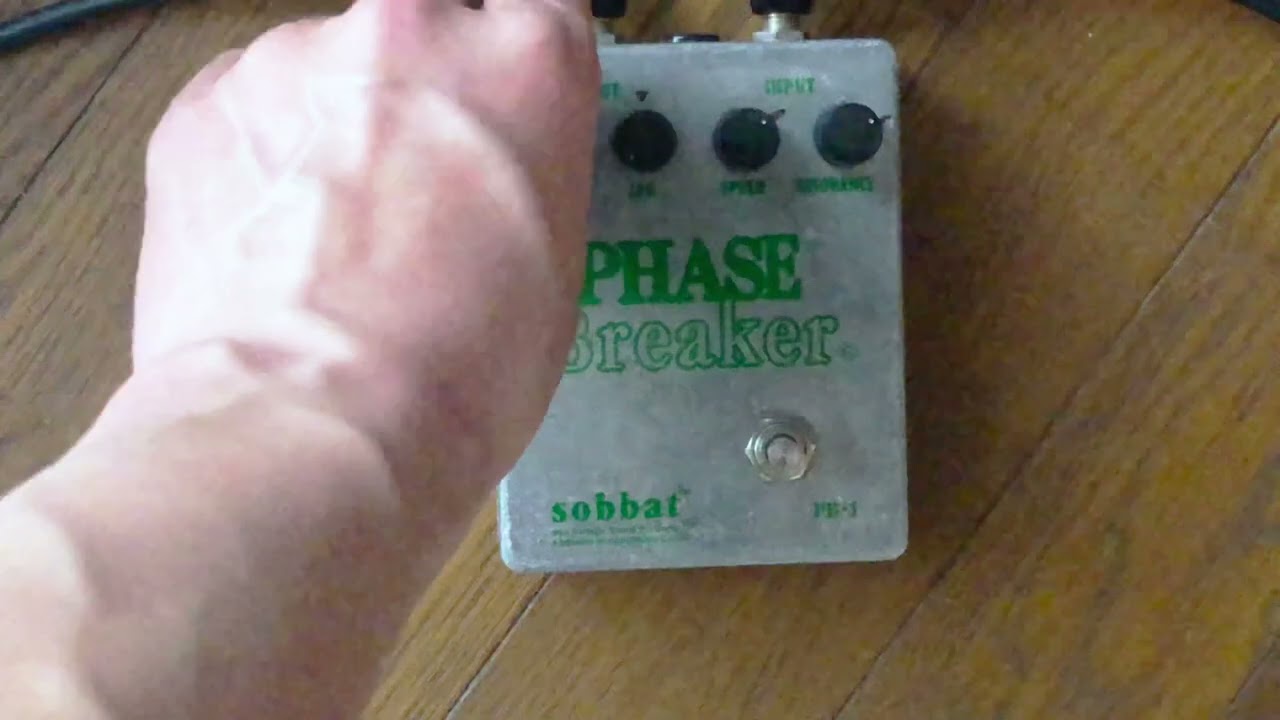 sobbat PHASE Breaker PB-1 ギターエフェクター 完動品 sobbat PHASE