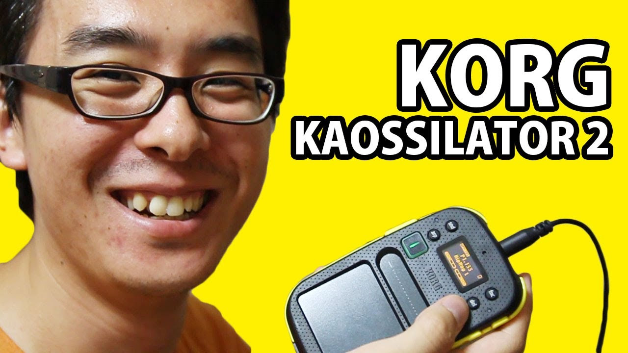 Finally bought it! KORG KAOSSILATOR 2 has arrived! Let's Amino