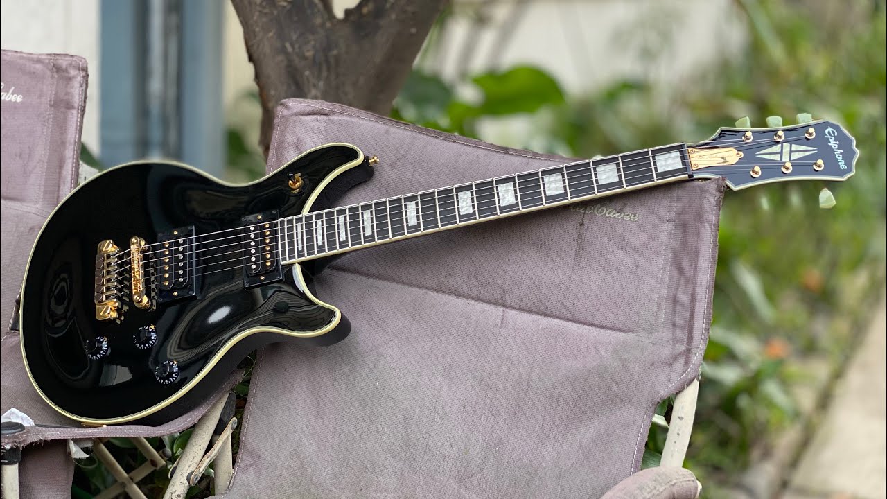 2014 LTD Epiphone Tak Matsumoto DC CUSTOM - YouTube