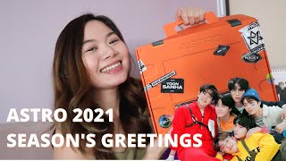 Unboxing ASTRO's 2021 Season's Greetings Ready Version | Kye Sees