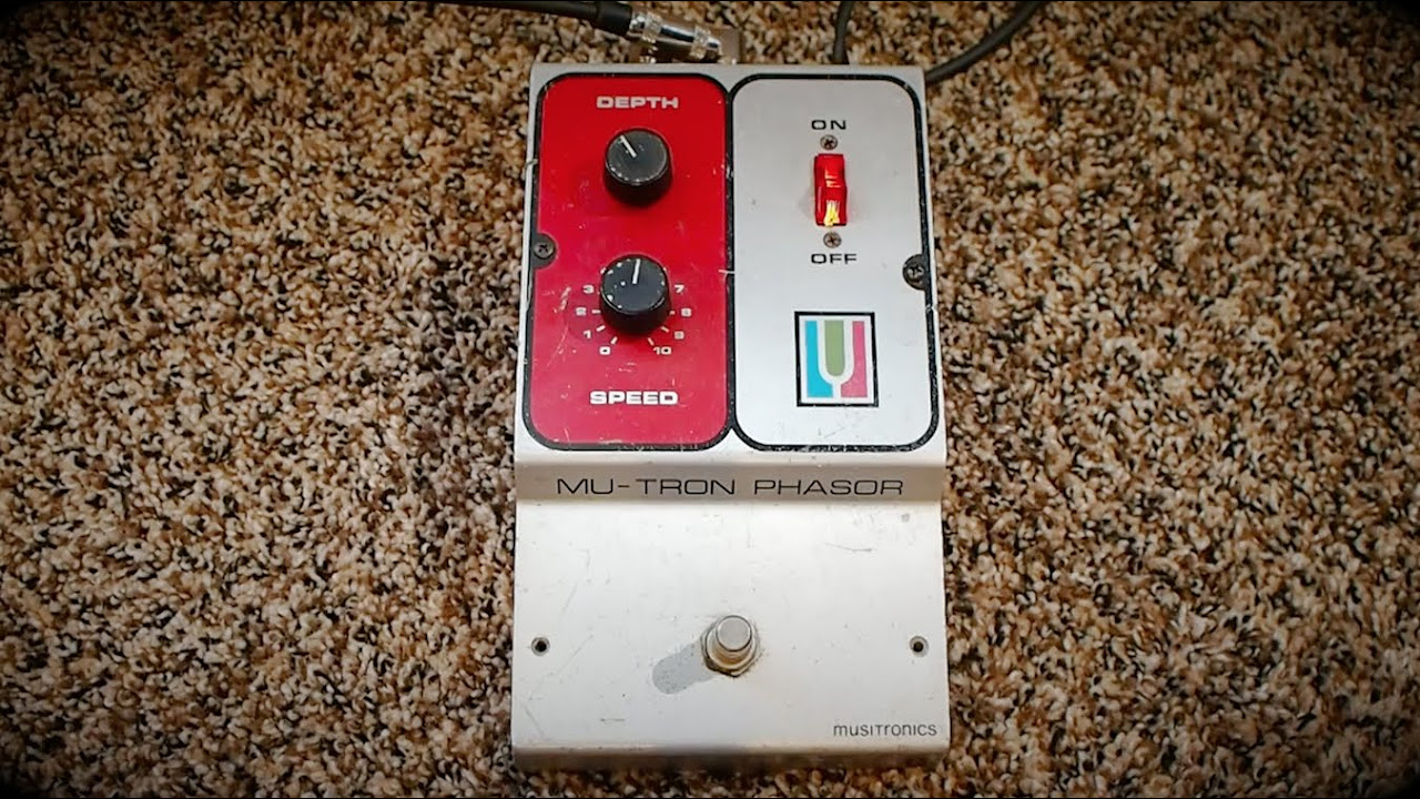 Mu-Tron (Musitronics) Vintage Phasor - YouTube