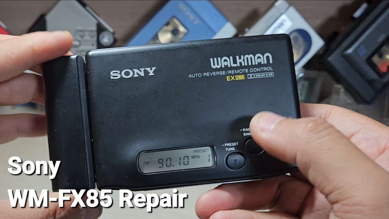 Sony WM-FX85 Repair Cassette Player Walkman - YouTube
