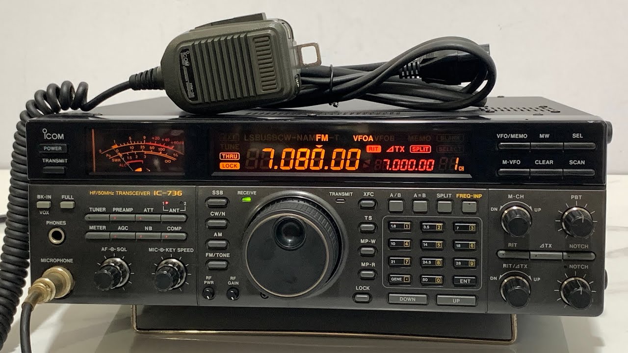 アイコム IC-736S(ACタイプ) HF/50MHz ALL MODE