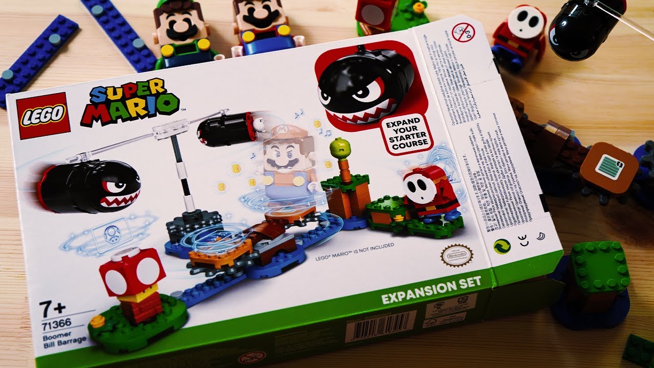 レゴマリオ】マグナムキラーのぐるぐるチャレンジLEGO SUPER