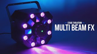 MULTI BEAM FX 照明エフェクト / STAGE EVOLUTION - YouTube