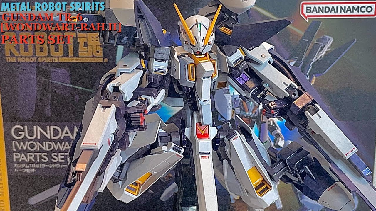 Metal Robot Spirits Gundam TR-6 [Wondwart-Rah II] Parts Set Review