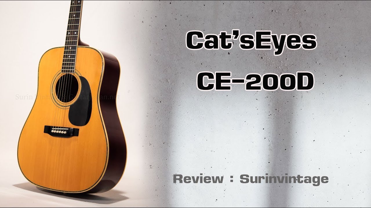 Cat's Eyes CE-200 アコースティックギター 【公式通販】
