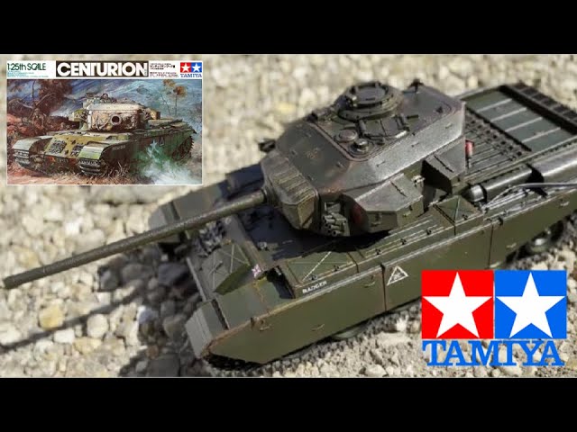 Motorised Tamiya 1:25 Centurion Mk.III - Complete Build