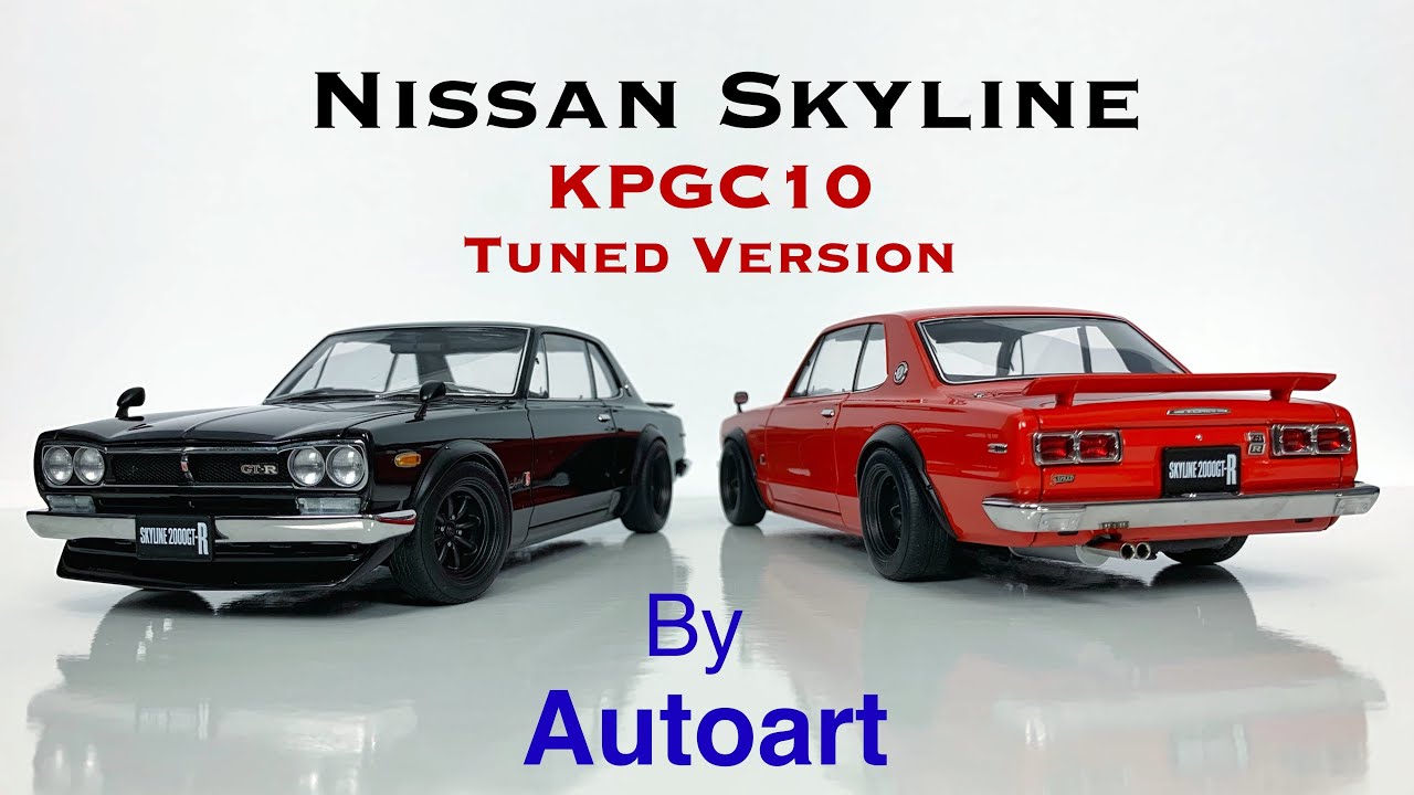 1:18 Nissan Skyline 2000GT-R (KPGC10) by AUTOART - YouTube