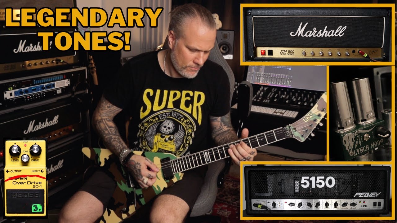 LEGENDARY TONES! | Marshall JCM800 2203, Lynch Mod, Peavey 5150
