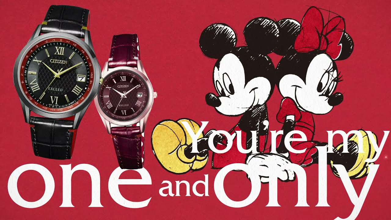 shop Disney 1周年記念「CITIZEN Disney Collection」が登場！ミッキー