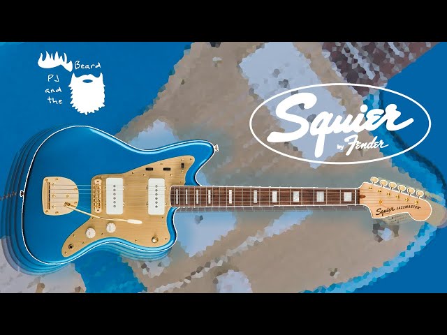 The Squier 40th Anniversary Jazzmaster Gold Edition - YouTube